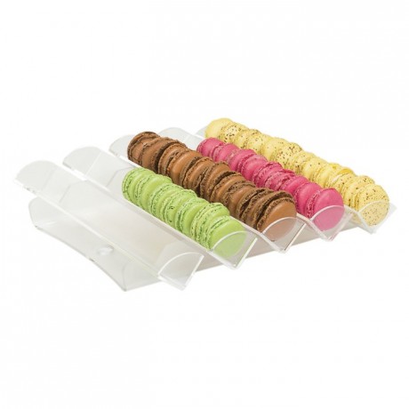 Présentoir à macarons modèle plat 5 rangées