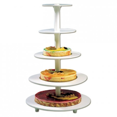 5-tier wedding cake stand H 710 mm