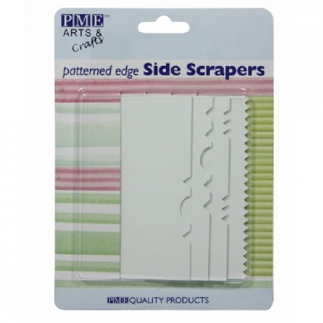 PME Pattern Edge Side Scraper Set/4