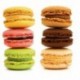 6 macarons long box (100 pcs)