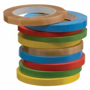 Rouleau adhésif vert pour scelleuse 12 mm x 100 m (lot de 6)