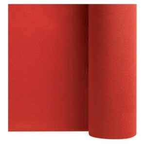 Rouleau de chemin de table rouge 0,40 x 24 m (lot de 4)