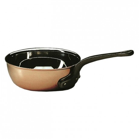 Slanted saute pan Alliance copper/stainless steel without lid Ø 240 mm