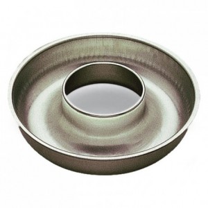 Deep savarin mould open tube tin Ø260 mm (pack of 3)