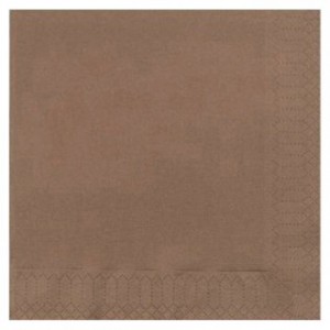 Serviette Celi-ouate chocolat 38 x 38 cm (lot de 900)