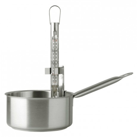 Support Thermomètre en inox H 137 mm