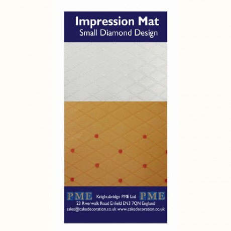 Tapis relief à pâte à sucre PME Diamond Small