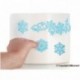 Tapis silicone dentelle Snowflakes