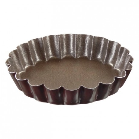 Round fluted tartlet mould non-stick Ø100 mm