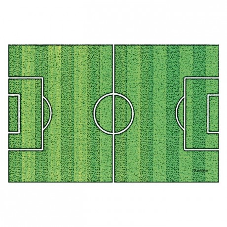 Terrain de foot en azyme 30 x 20 cm