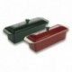 Terrine with lid cast iron black  L 280 mm