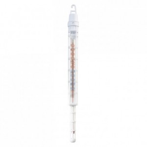 Water Thermometer with red liquid 0to+60°C L 300 mm