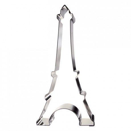 Eiffel tower stainless steel H15 140x60 mm