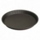 Tourtière ronde bord plat anti-adhérent Ø260 mm (lot de 3)