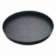 Tourtière ronde cannelée haute anti-adhérent Ø240 mm (lot de 3)