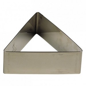 Triangle inox H30 70x60 mm (lot de 6)