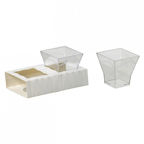 Verrine Cubo 18 cL (lot de 180)