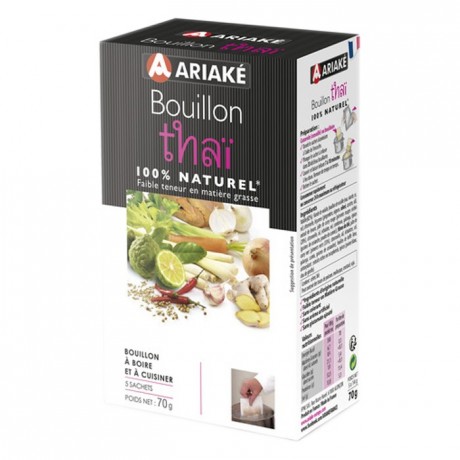 Bouillon thaï 5 sachets à infuser de 33 cL