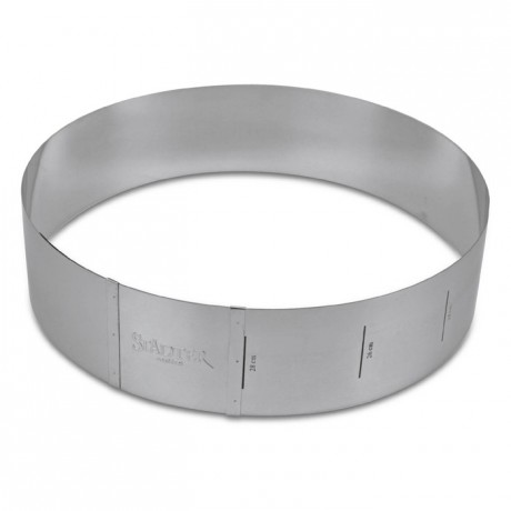 Städter Adjustable Baking Ring, Round, 7cm high