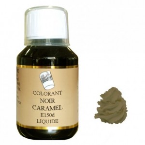 Liquid hydrosoluble Black caramel 115 mL