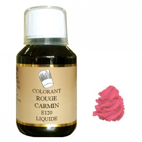 Colorant liquide hydrosoluble rouge carmin 115 mL