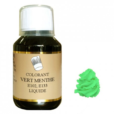 Liquid hydrosoluble colour Green mint 115 mL