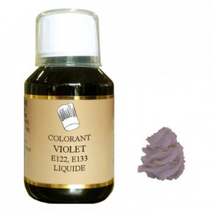 Liquid hydrosoluble colour Purple 115 mL