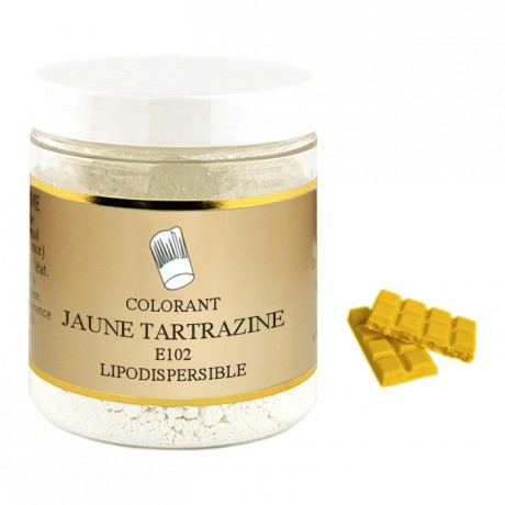 Colorant poudre liposoluble jaune tartrazine 1 kg