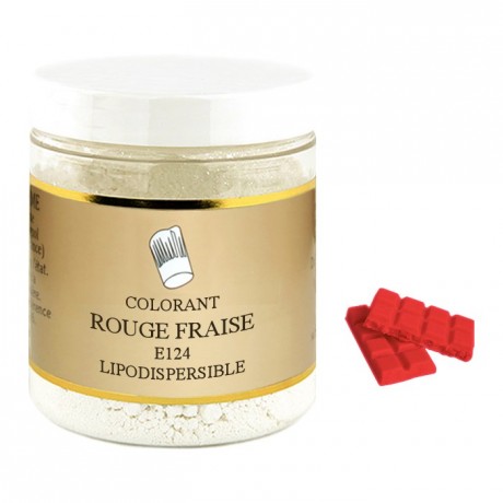 Powder liposoluble colour strawberry red 100 g