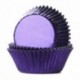 House of Marie Baking Cups Foil Purple pk/24