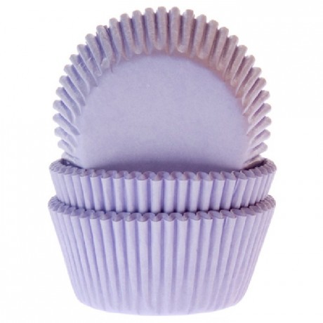 House of Marie Baking Cups Lilac pk/50