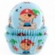 House of Marie Baking cups Pirate pk/50