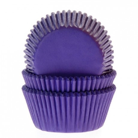 House of Marie Baking Cups Purple/Violetpk/50