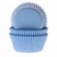 House of Marie Mini Baking cups Sky Blue pk/60