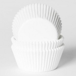 House of Marie Mini Baking cups White pk/500