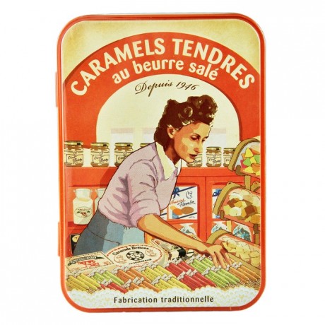 Caramels au beurre salé boite fer Armorine 150 g