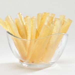 Lemon peels stripes 1 kg