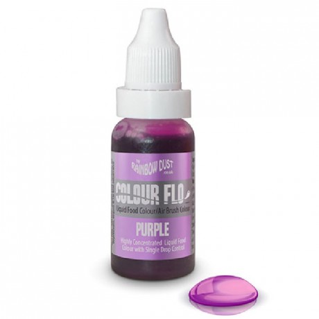 Colorant pour pour aérographe Rainbow Dust violet 16 mL