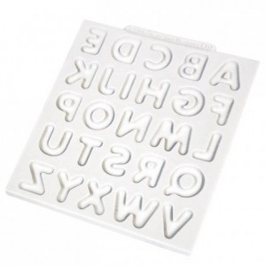 Katy Sue Mould Domed Alphabet