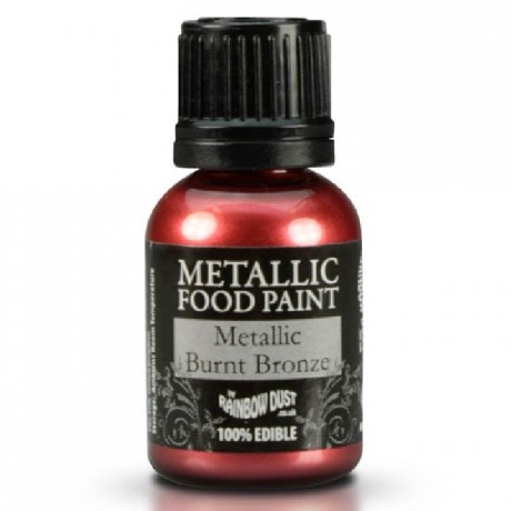 RD Metallic Food Paint Burnt Bronze 25ml