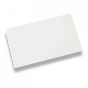 Polythene PEHD 500 white chopping board 40x30 cm