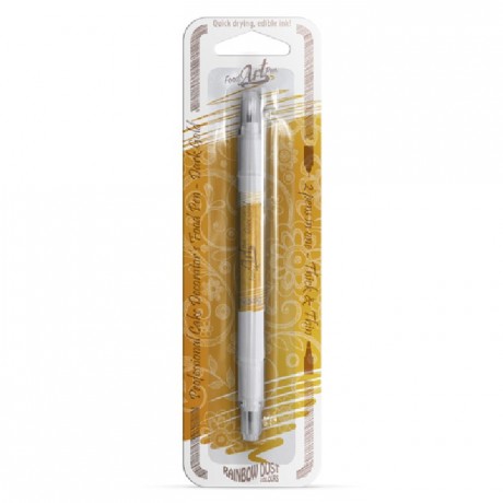 Stylo alimentaire à double mine Rainbow Dust Dark Gold