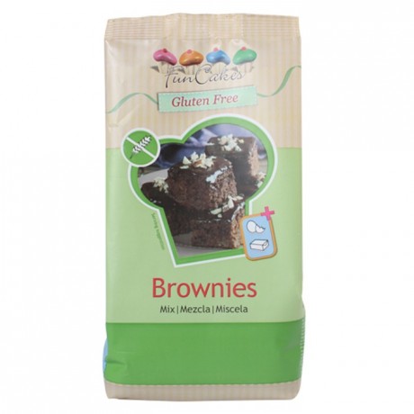 Préparation pour brownies FunCakes sans gluten 500 g