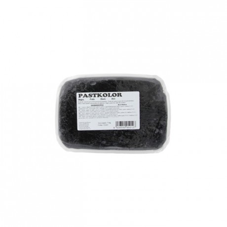 Pâte à sucre PastKolor noir 250 g