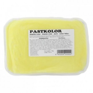 Pâte à sucre PastKolor jaune pastel 1 kg