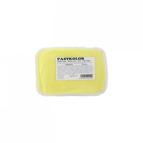 Pâte à sucre PastKolor jaune pastel 250 g