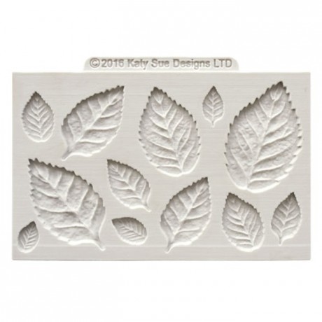 Katy Sue Mould Rose Leaves