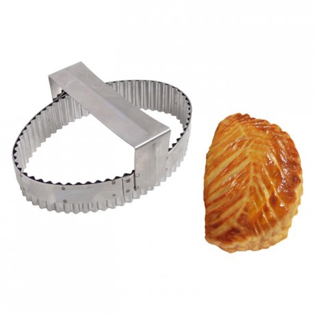 Découpoir chausson aux pommes inox 170 x 120 mm