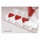 Heart popsicles mould