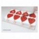 Heart popsicles mould